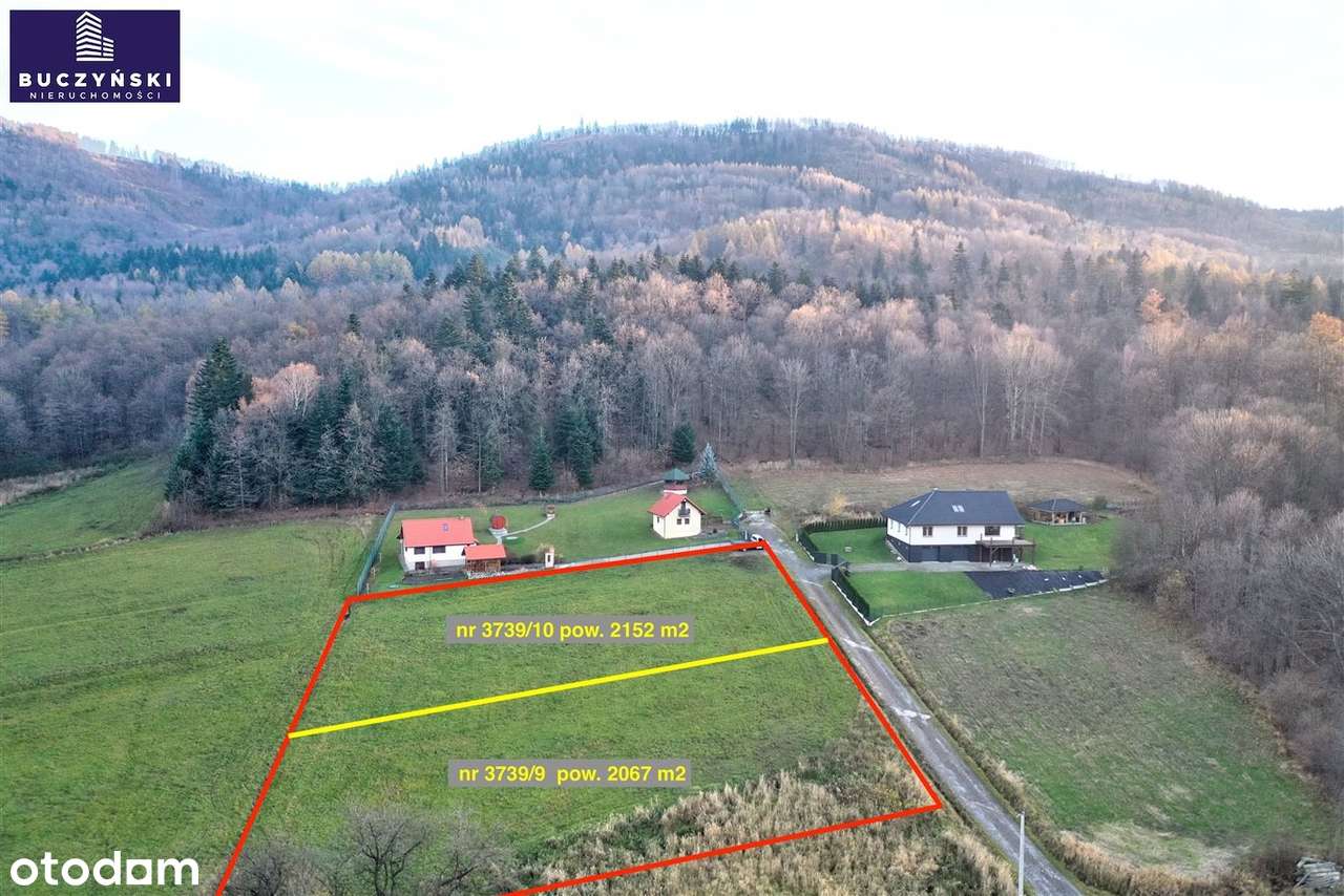 Działki budowlane przy lesie-1