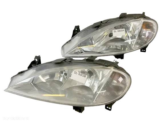 Tania Wysyłka 10 zł . Renault Megane I Lift 99-03 Lampa Przednia Lewa lub Prawa Dwukomorowa Oryginał Valeo 7700427870 7700427874 087461 - 16