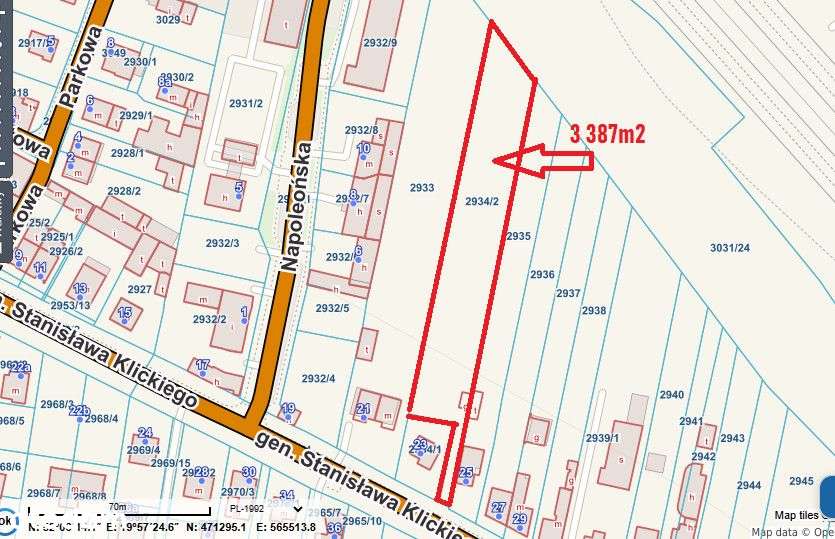 Działka z Mpzp – Łowicz Zielkówka – inwestycyjna-7