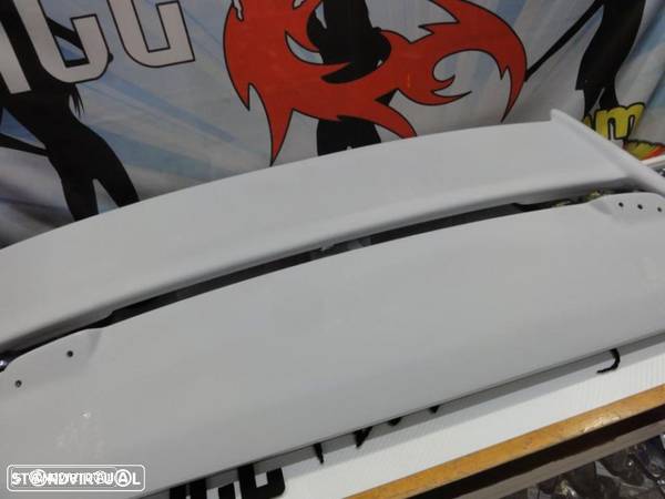 Aileron / lip / spoiler traseiro para Honda Civic EK 96-01 3 portas type r look com espaço para a 3ª luz de stop - 13