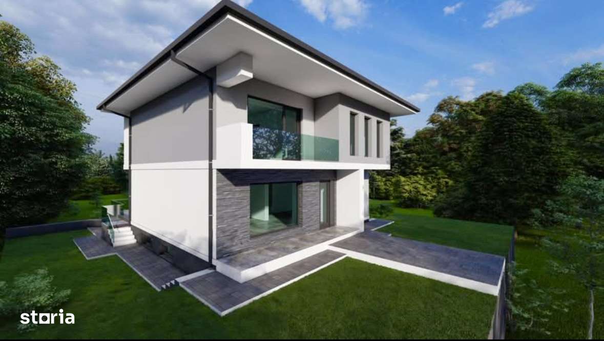 GARAJ! 190 mp utili! CANALIZARE! Vila 4 camere, Bucium-Visan-1