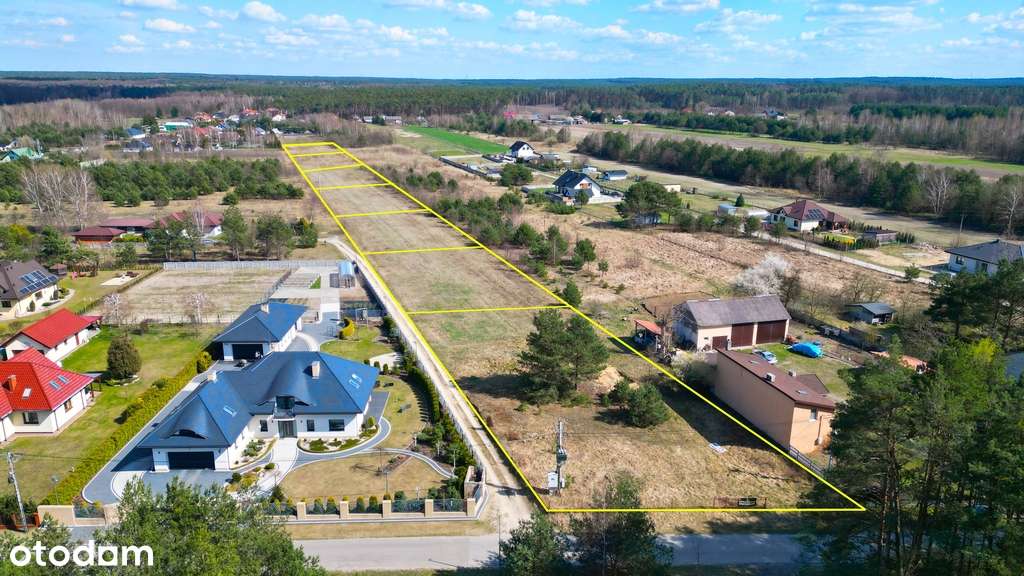 Działka budowlana-na osiedlu domów w otulinie lasu - Pełny obrazek: 2/5