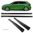 Embaladeiras Audi A3 8V 5 portas / sportback 2016-2020 Look RS3 ABS em plastico - 1