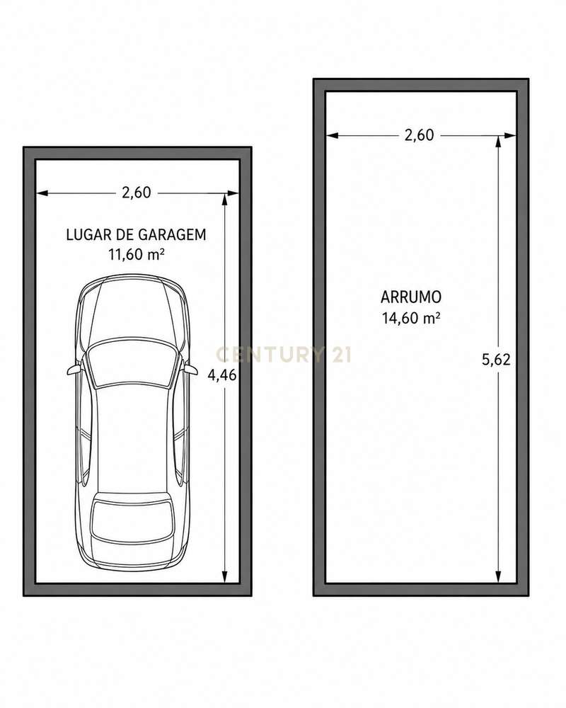 7 LUGARES DE GARAGEM | 7 ARRUMOS | 135,9 M² | BESSA | PORTO-22