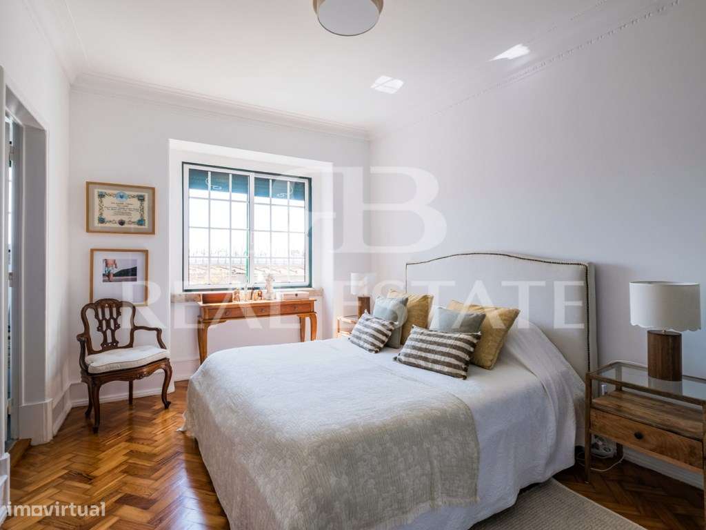 T3 com 1 Suite + Pátio comum e alguma VISTA RIO | RESTELO - Lisboa.-28