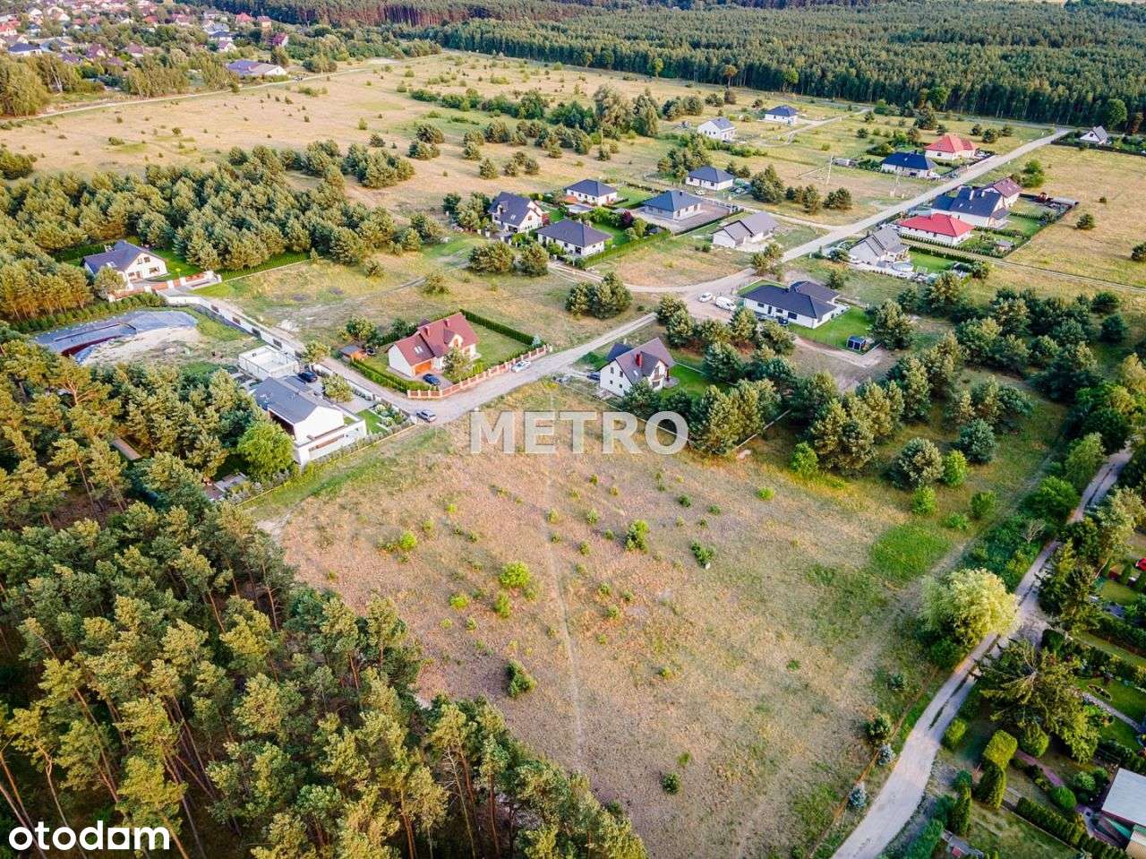 Żurczyn | działka ze ścianą lasu | media | plan - Pełny obrazek: 5/7