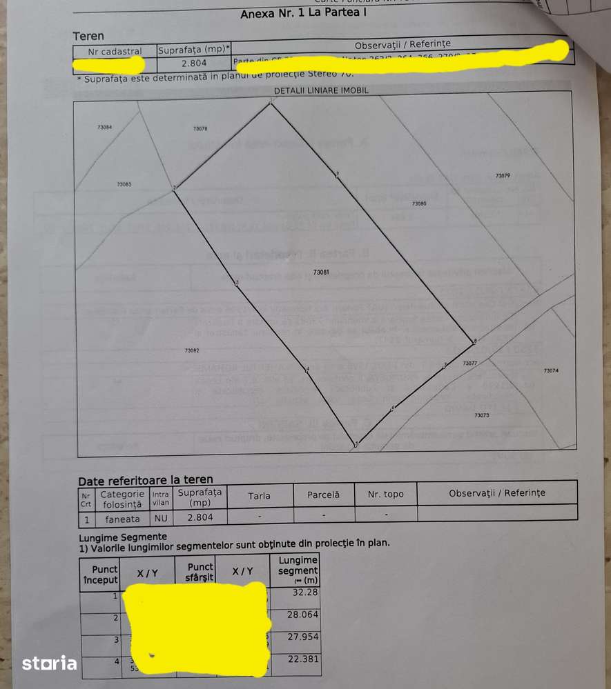 Vând 2parcele ,4265 mp,2804 mp extravilan Transapuseana, sat Măcărești - Imagine principală: 4/4