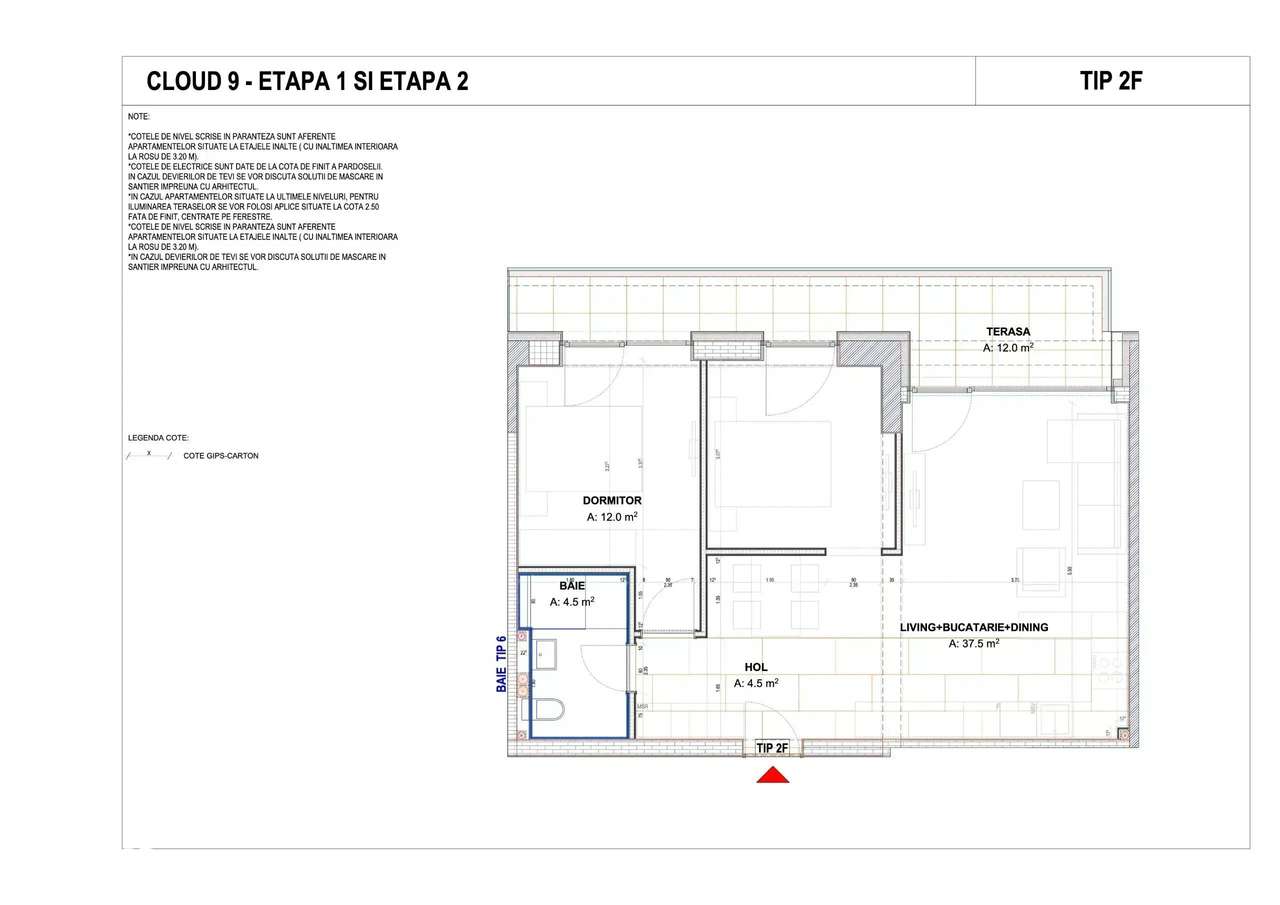 Apartament 2 camere - Imagine principală: 2/25