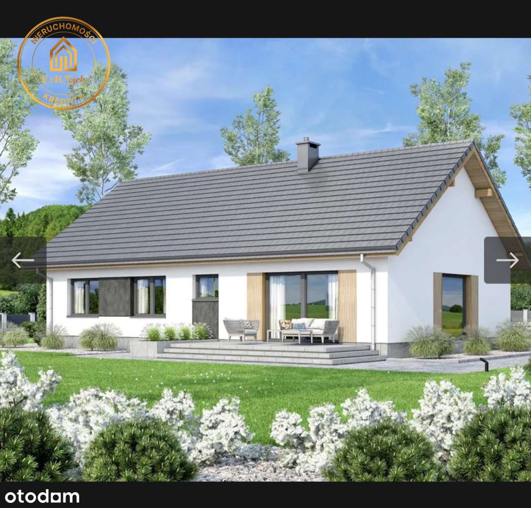 Nowoczesny dom w stanie deweloperskim-4