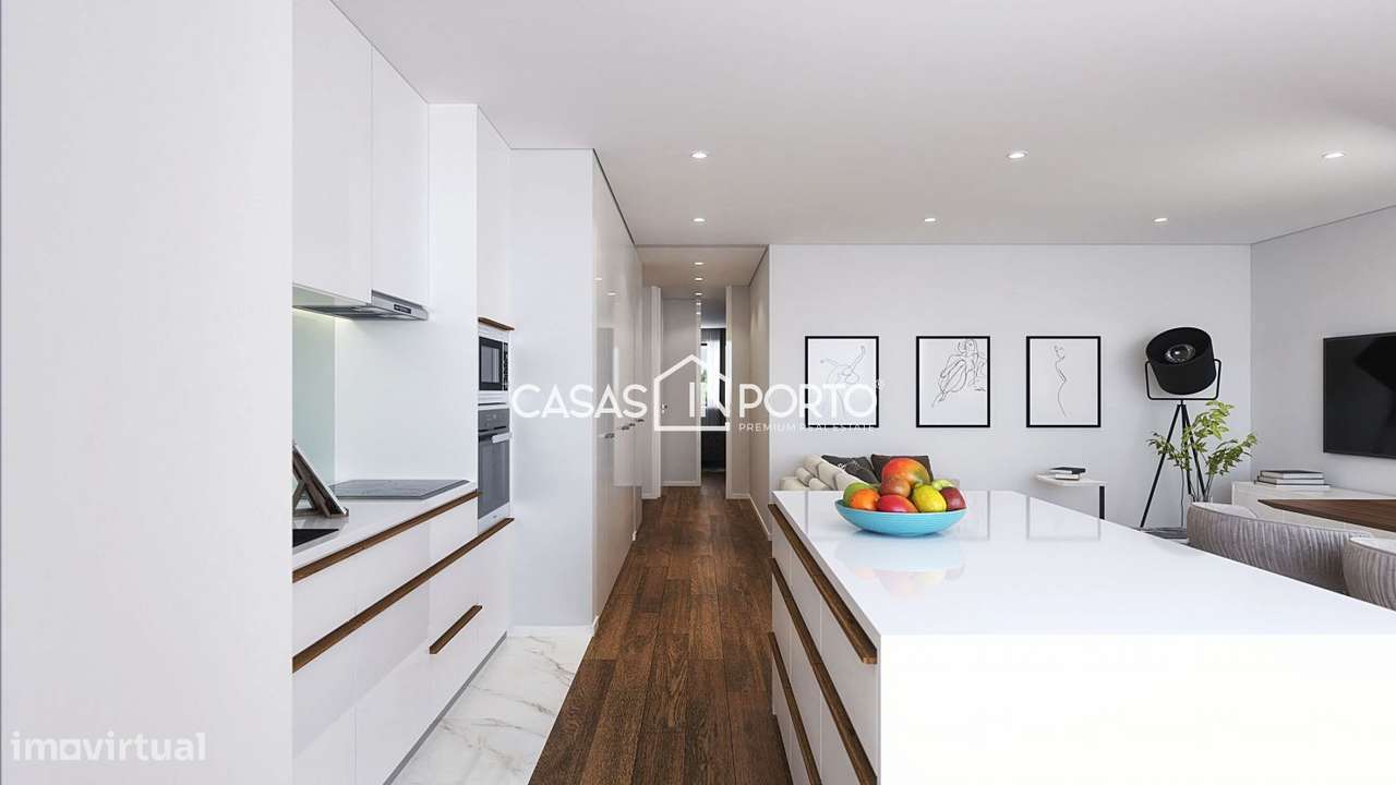 Apartamento com Lugar de Garagem em Leça da Palmeira - Grande imagem: 5/18