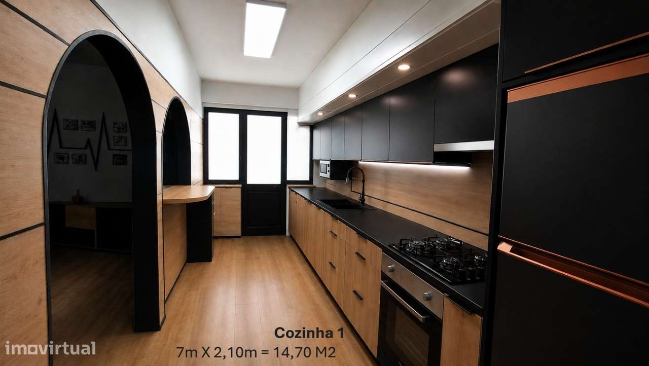 Apartamento T3 com Terraço Amplo e Exposição Solar na Ramada-1