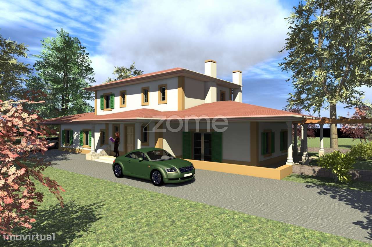 Terreno com Projeto Aprovado T4 na Quinta D'Almarge, Cantanhede - Grande imagem: 4/16