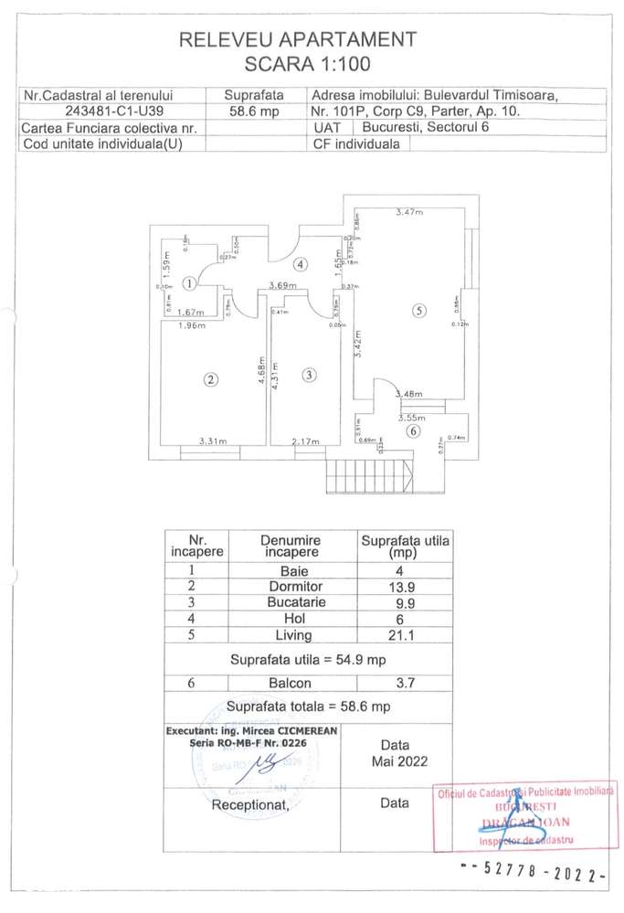 Apartament 2 camere cu gradina 130 mp Valea Larga - Drumul Taberei-14