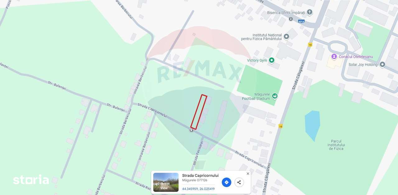 Teren Intravilan 1400mp in Magurele - Imagine principală: 3/5