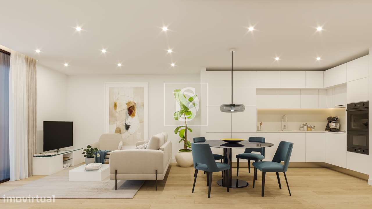 Apartamento T2, NOVO, no Porto - Grande imagem: 2/15