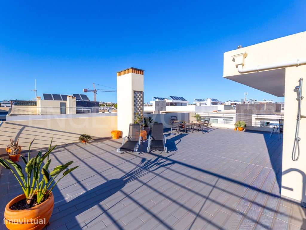 Penthouse Exclusiva T3 com Jacuzzi e Vista Mar - Tavira-30