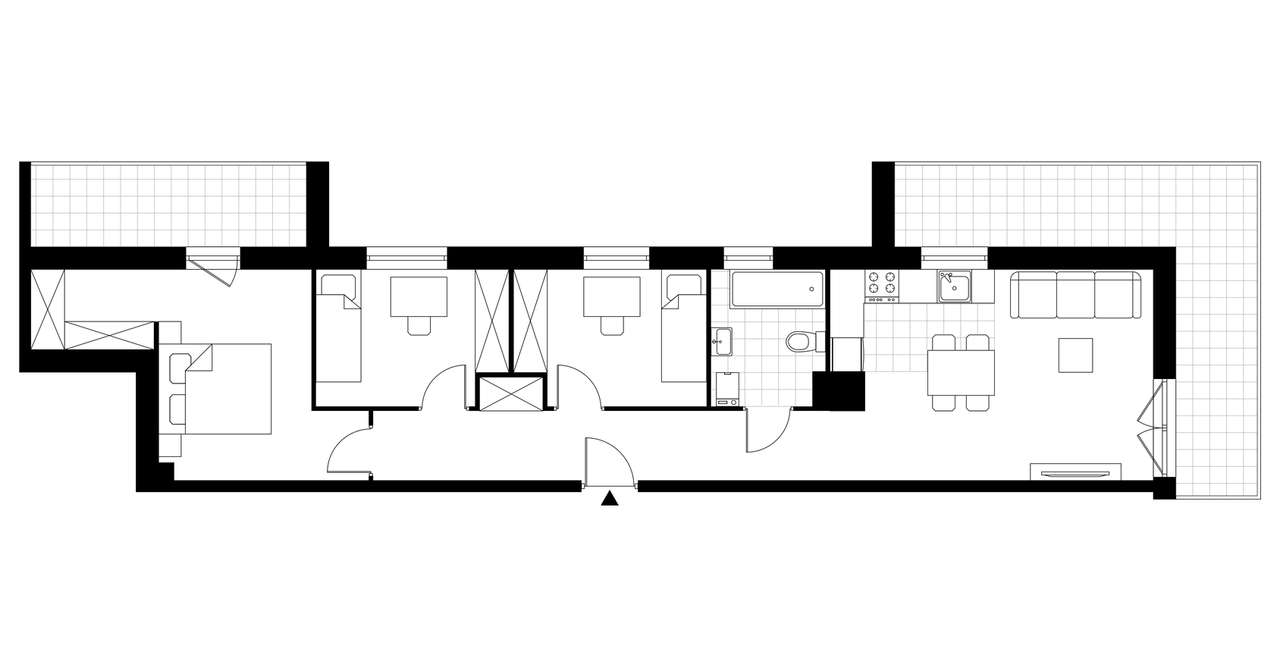 Jemiołuszki Park| mieszkanie 4-pok. | M37 - Pełny obrazek: 4/8