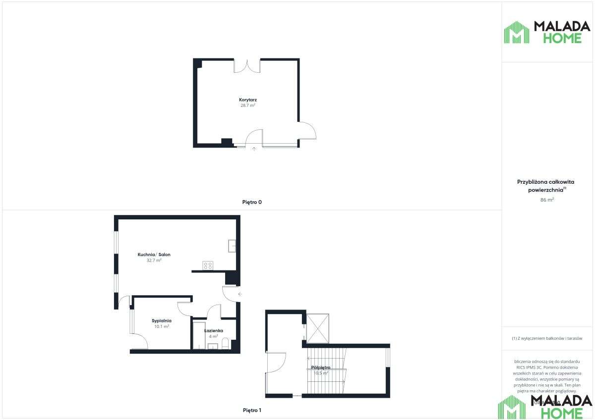 2-pokojowe z balkonem - Wrocław, Nowe Żerniki-17