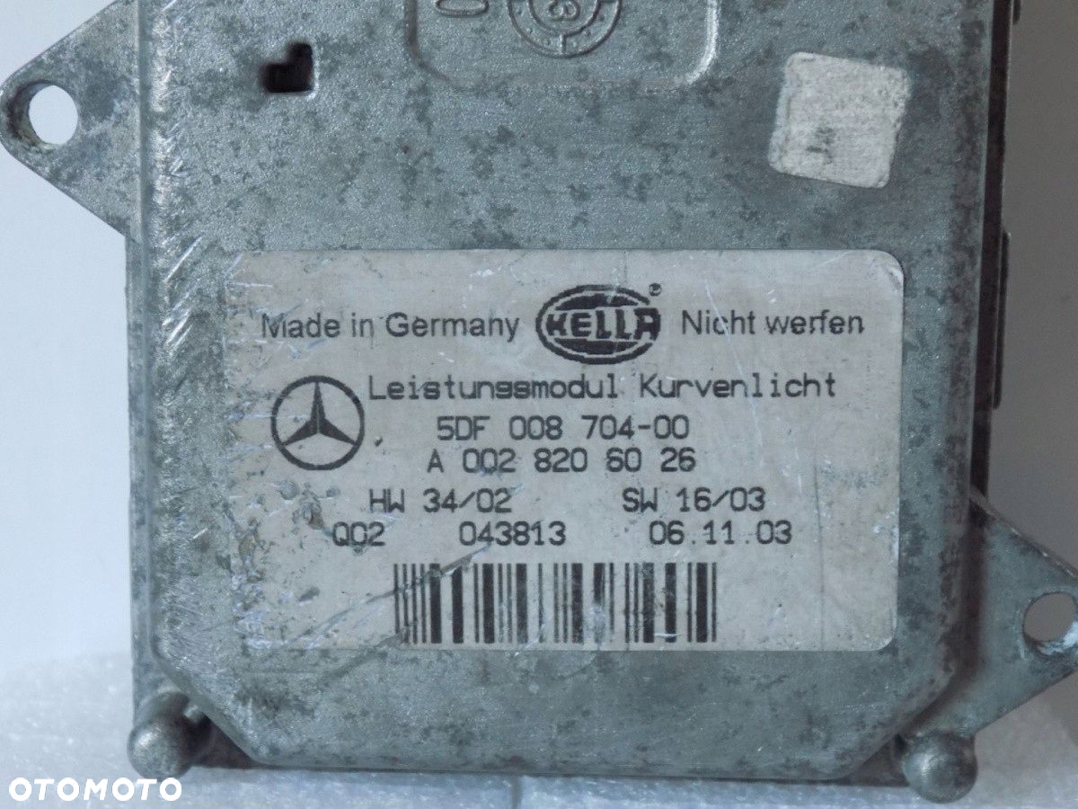 Mercedes W164 W219 W251 Moduł Skrętu Xenon - 12358 - 2