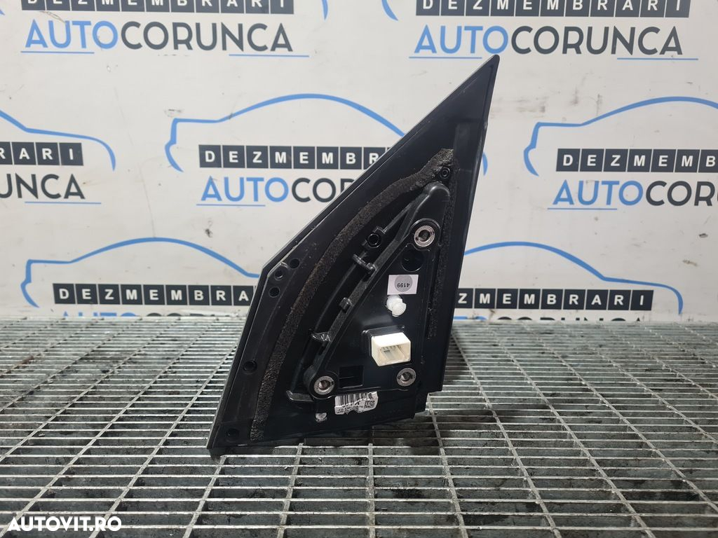 Oglinda dreapta Hyundai Tucson III 2015 - 2018 4 Usi NEGRU PAE (932) Rabatabile RABATABIL CU ... - 2