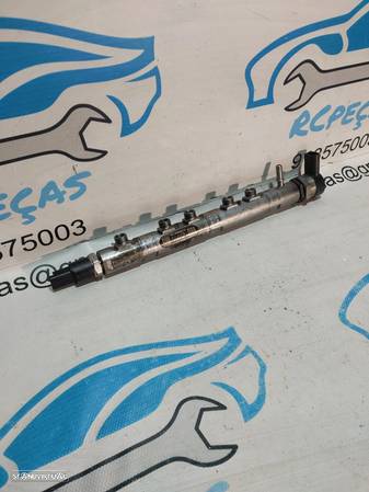 REGUA INJETOR INJETORES BMW SERIE 1 E82 COUPE 120D 2.0D 16V 177CV N47D20C 13537809128 7809128 0445214183 INJECTOR INJECTORES - 2