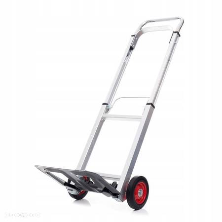 Wózek Transportowy Magazynowy Składany Aluminium 90kg - 4