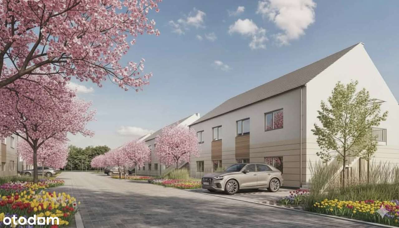 Komfortowe/DUŻE(dwa poziomy: 72m²+56 m²)+OGRÓD+BALKON+m. park.+ROLETY