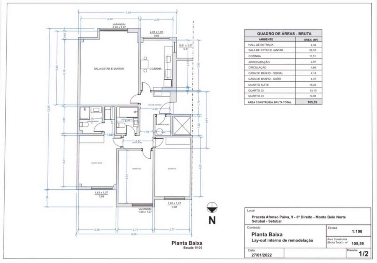 Apartamento Arrendado em Monte Belo Norte | 1.200€/mês | Investimento-20