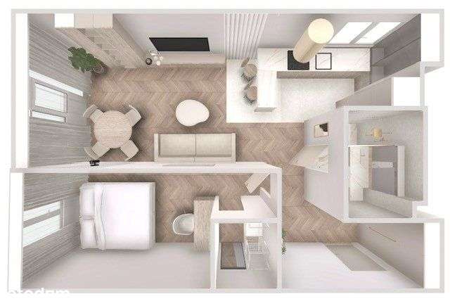 Mieszkanie, 47,90 m², Piła - Widok 2