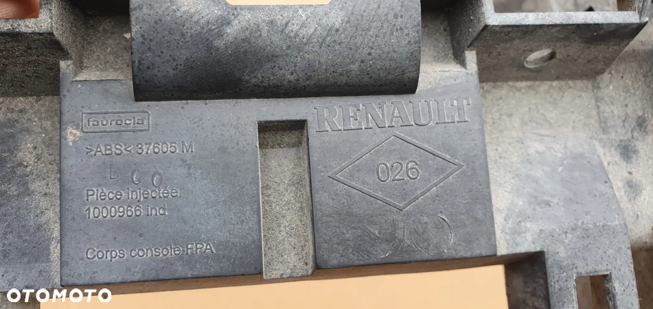Tunel Środkowy podłokietnik skóra Renault Laguna III 969100047R - 11