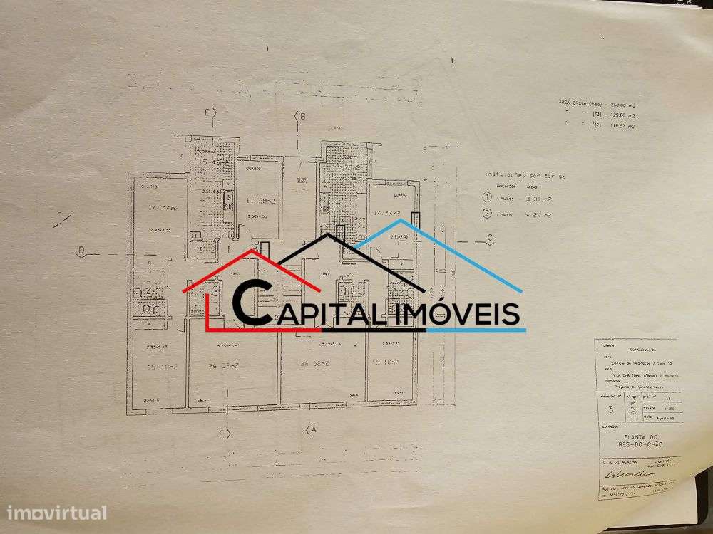 T3 RC com áreas generosas - Vila Chã-26