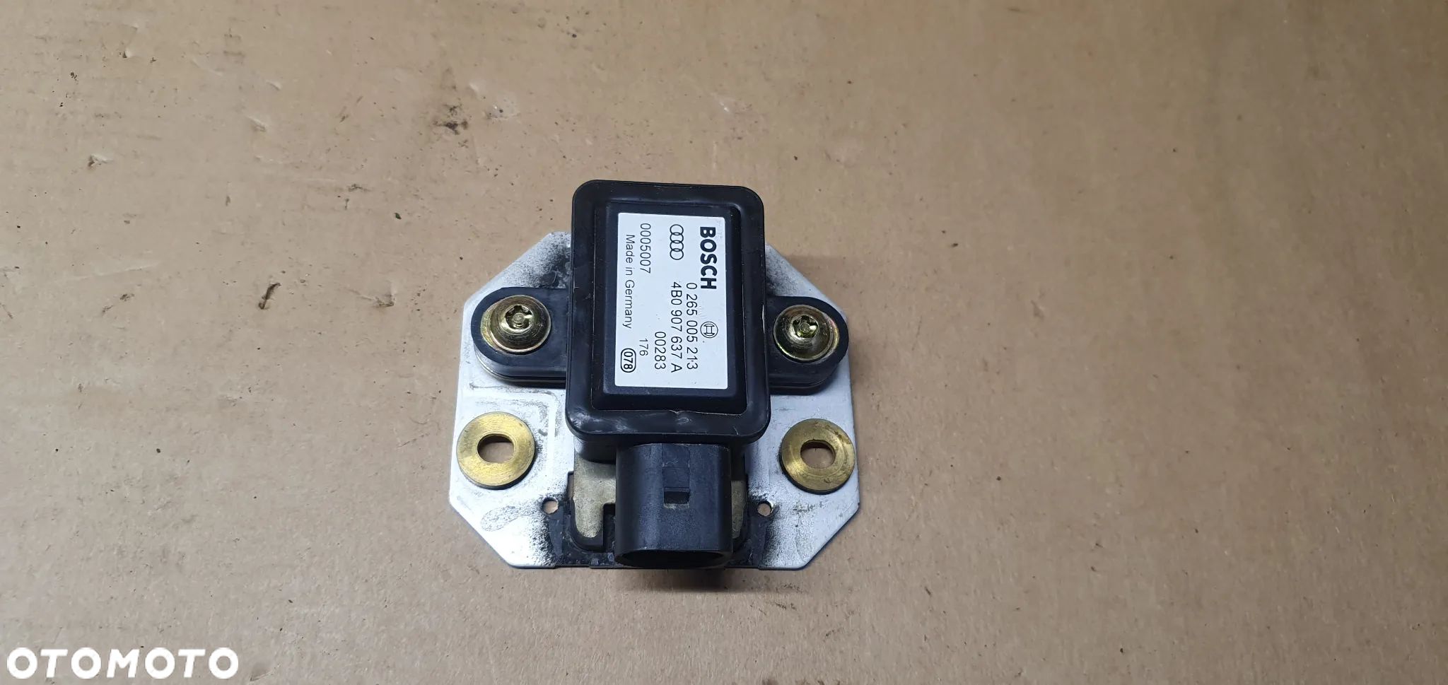 Moduł czujnik sensor ESP Audi A4 B5 4B0907637A - 1