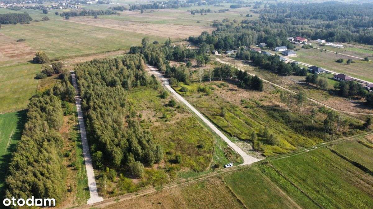 Działka budowlana w spokojnej okolicy, 10min do S2-10