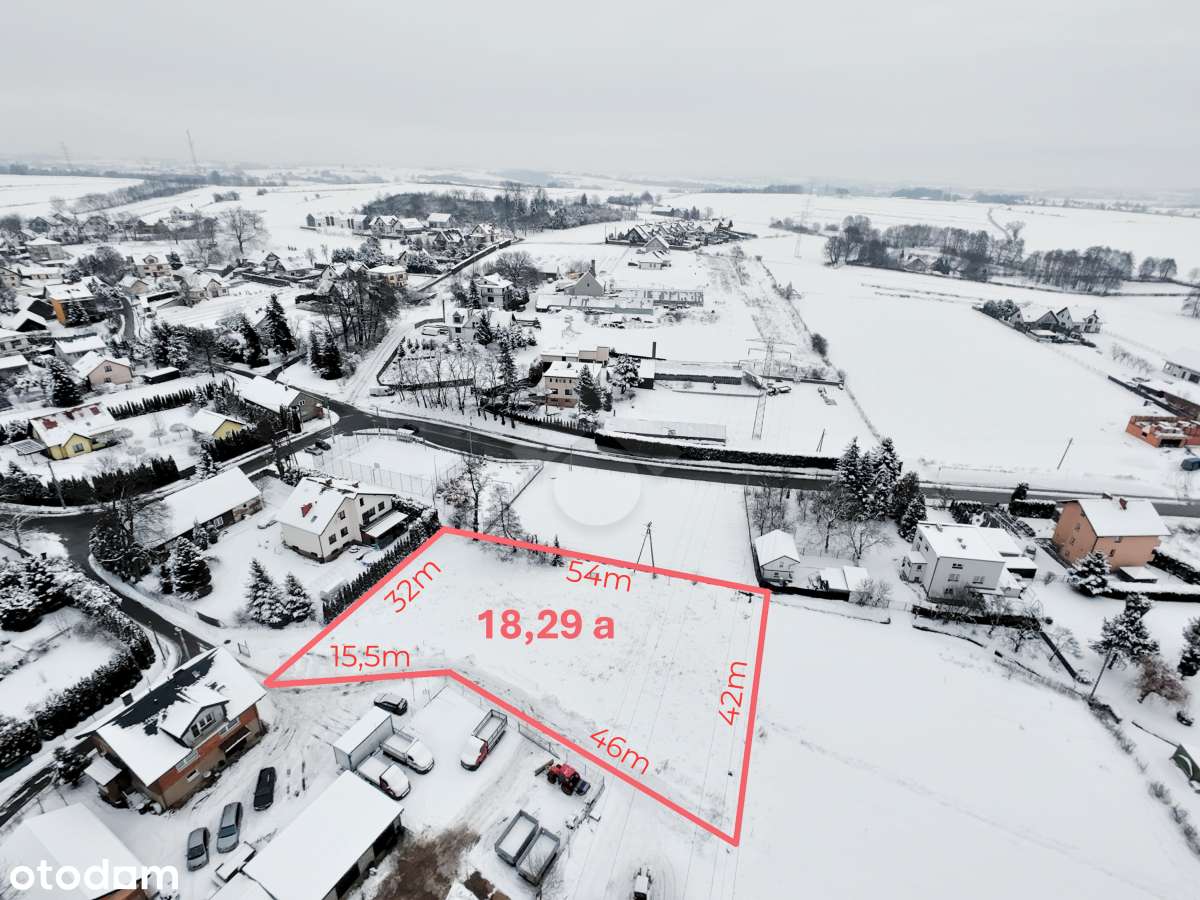 Działka budowlano-rolna| Uzbrojona| Bosutów k. Krakowa|-1