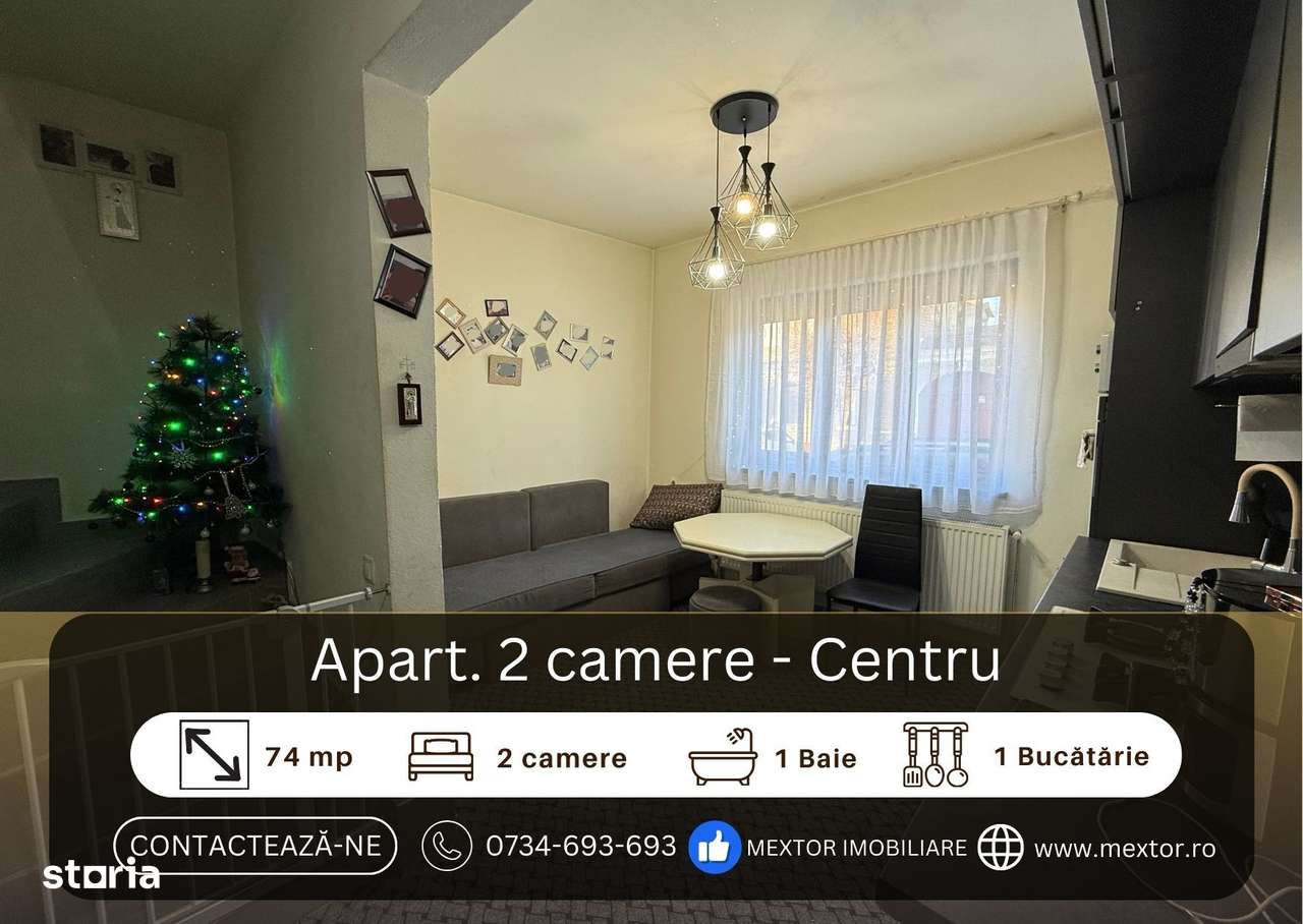 Apartament 2 camere, de vanzare Medias-0