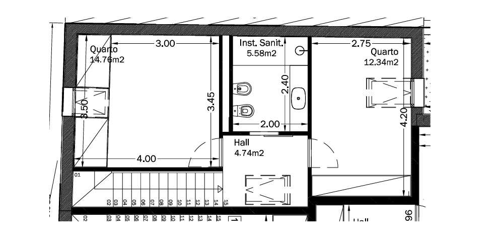 Apartamento T2 Duplex no Centro do Porto - Grande imagem: 5/8