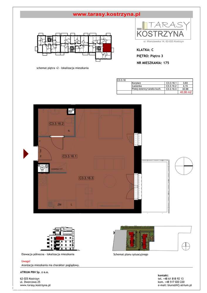 Tarasy Kostrzyna | mieszkanie 1-pok. | 175 - Pełny obrazek: 2/8