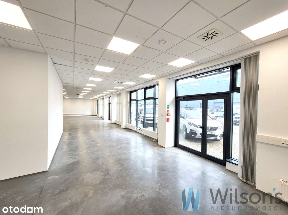 Lokal z witrynami | Okęcie | 2 wejścia | parking |