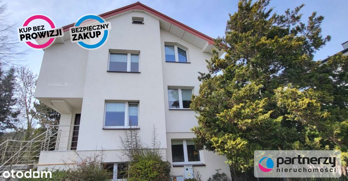 Dom podzielony na 2 mieszkania oraz dom w ogrodzie