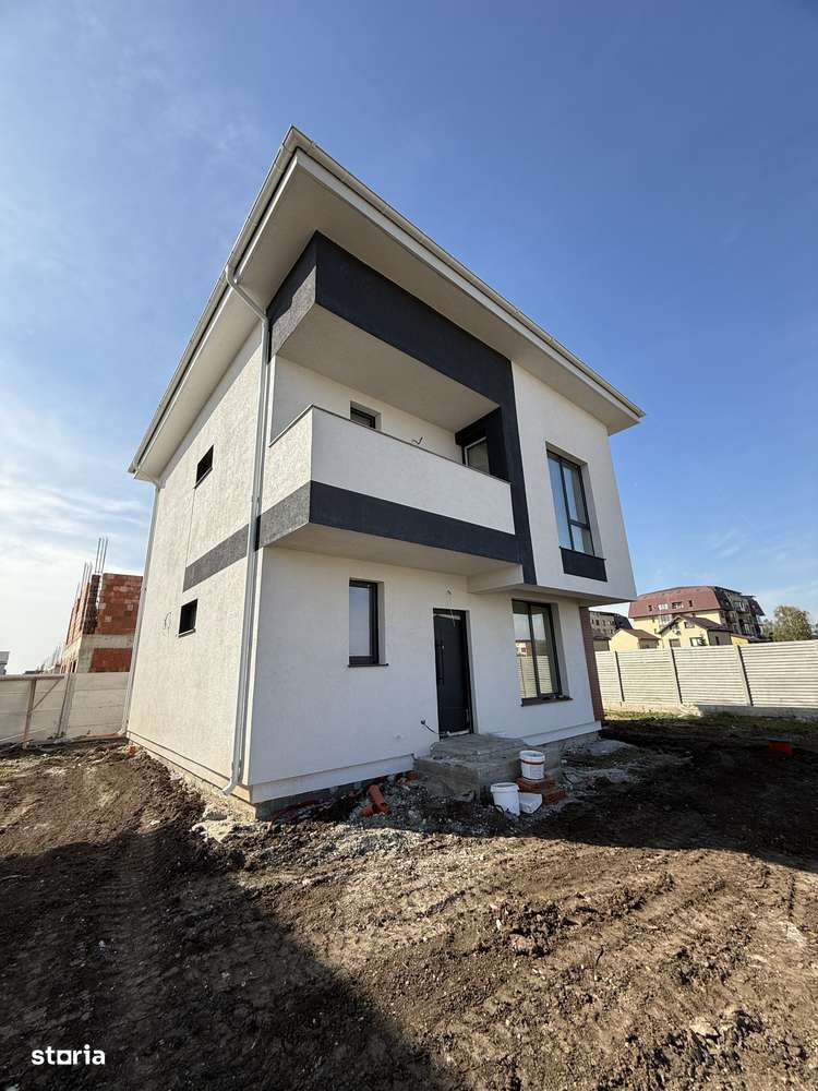 Casa Vila P+1+M Bragadiru Sos Alexandriei Celofibrei TVA inclus - Imagine principală: 2/10