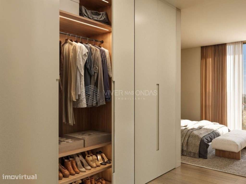 T1 de Luxo com 59,55m² | Parqueamento |Matosinhos Sul - Grande imagem: 5/36