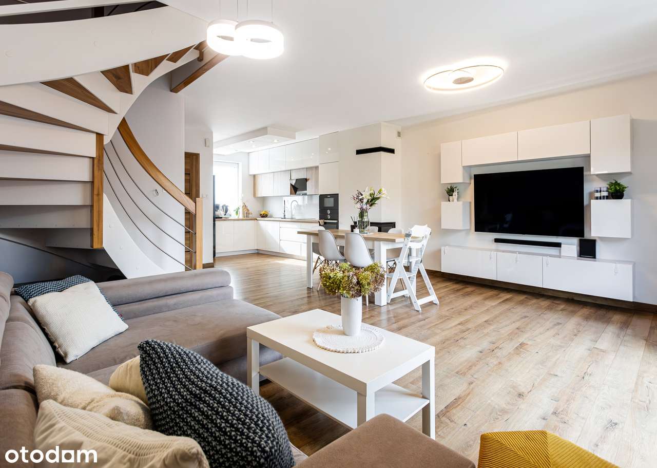 4M+prywatny ogród BLIŹNIAK|parking_2 łazienki|TYLKO U NAS!-3