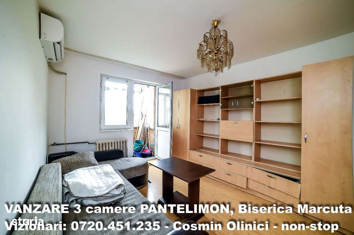 Vanzare 3 camere, 49 mp, zona Pantelimon, Biserica Marcuta - Imagine principală: 1/12