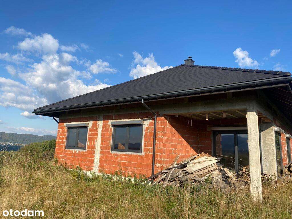 Dom do wykończenia na widokowej działce-3