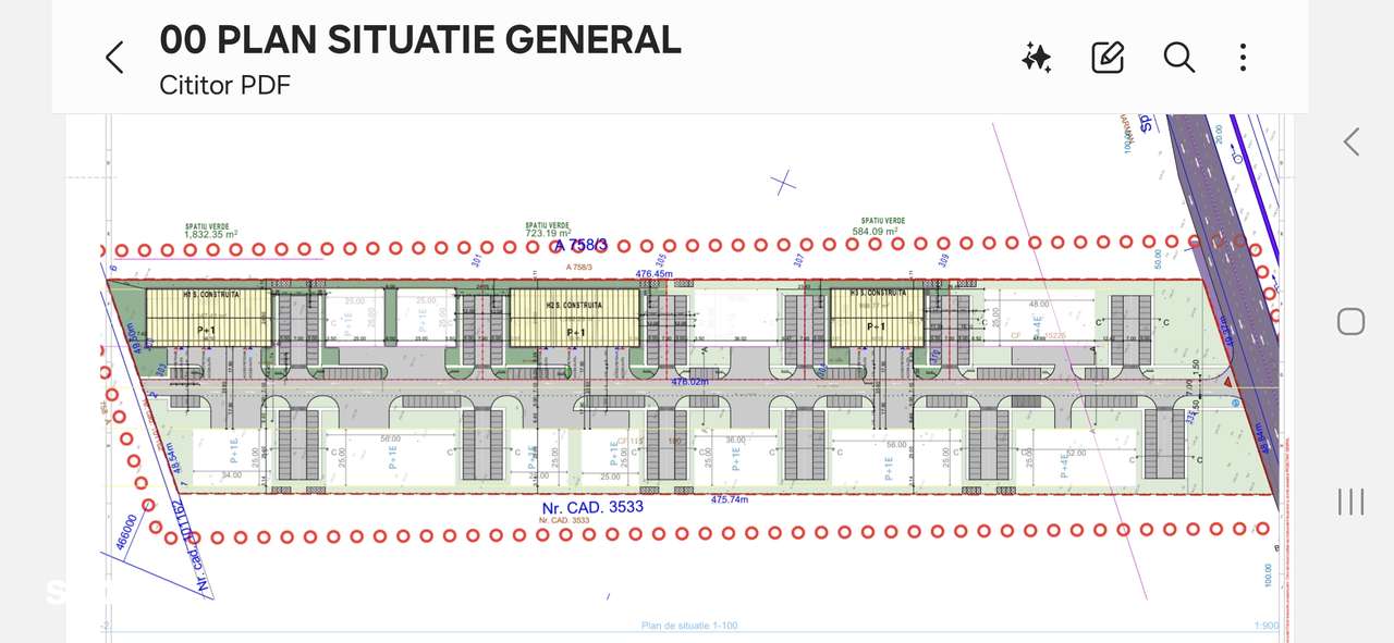 Teren HALE, SHOWROOM. In autorizare, proiect hale. Acces DN11.Stabilus-5