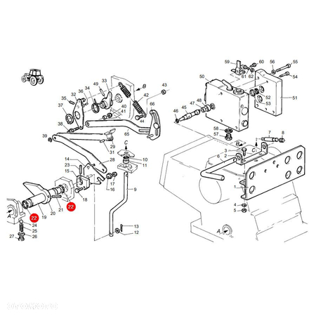 Pierścień oring TUZa Fendt X548860866000 Oryginał - 3