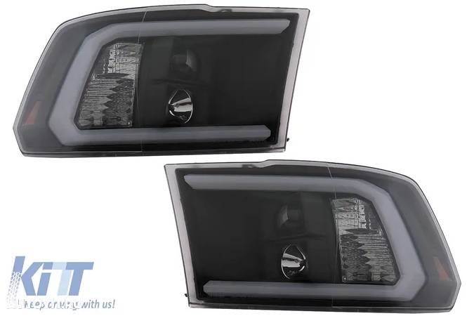 Faruri LED Tube Light compatibile cu Dodge RAM IV (2009-2018) Negru - 4