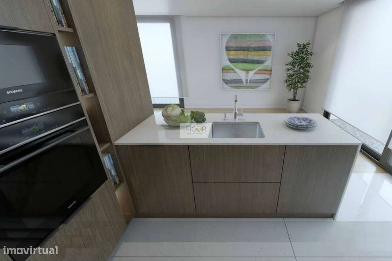 Apartamento T3 novo com terraço de 80m2 à Santa Rita-3
