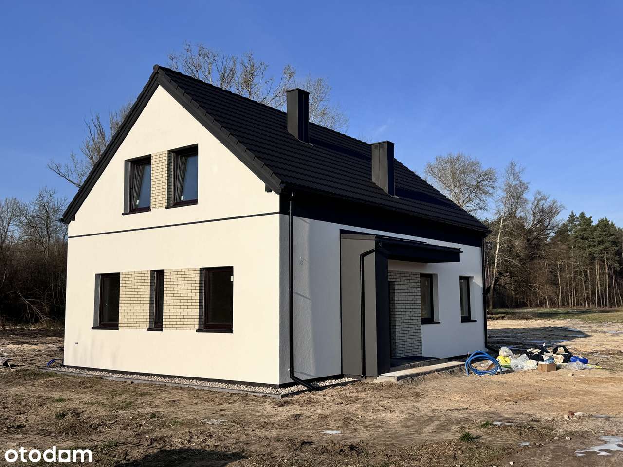 Zamieszkaj tam, gdzie słychać tylko naturę , dom 125 m² w Skrzeszewie-9