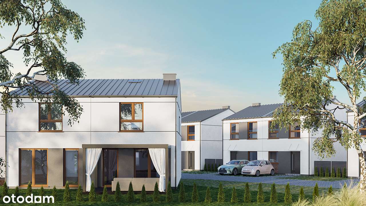 1/2 bliźniaka 73 m2 - ogródek i 2 miejsca postojowe - Pełny obrazek: 5/9